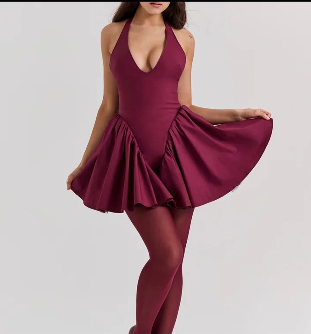 Vestido Corto Vino Vuelo