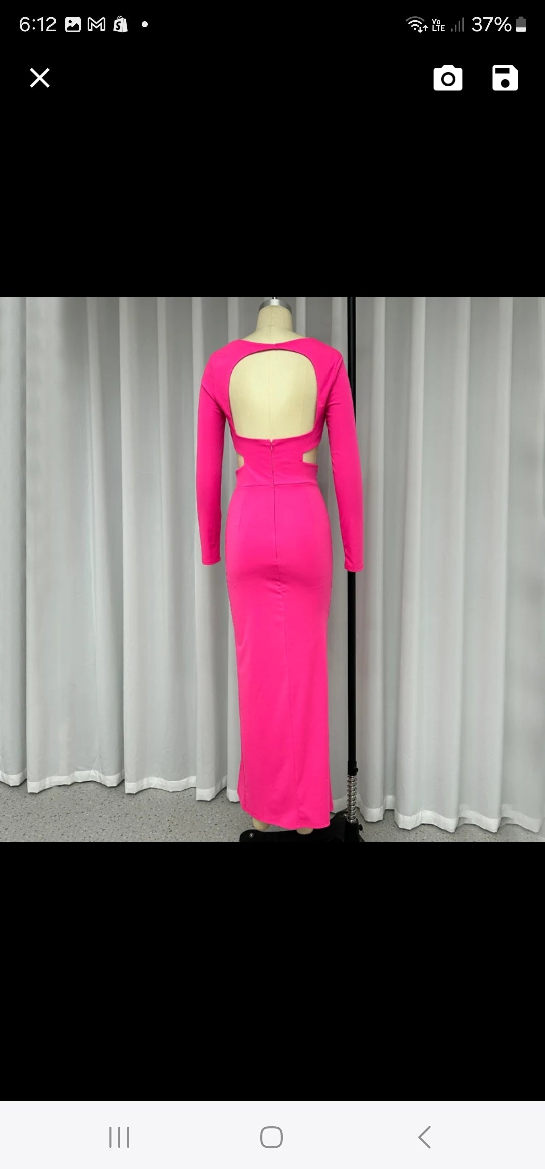 Vestido-set fucsia